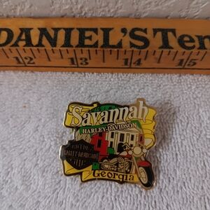Harley-Davidson Savannah Georgia Enamel Pin